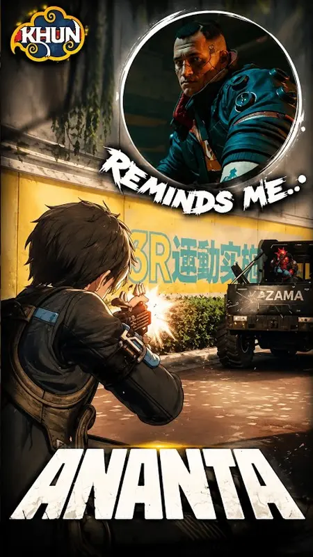 Khun Camp short: Cyberpunk Jackie flashbacks