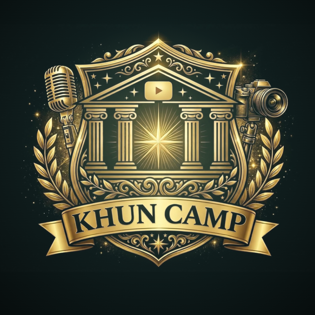 Khun Camp badge as a square profile image